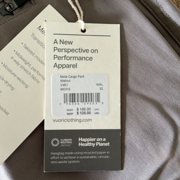 Vuori Meta Cargo Pants - Picture 9 of 9